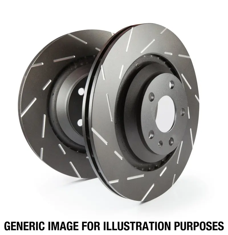 Ebc 96-98 Volkswagen Golf 2.8 Vr6 Usr Slotted Front Rotors 2