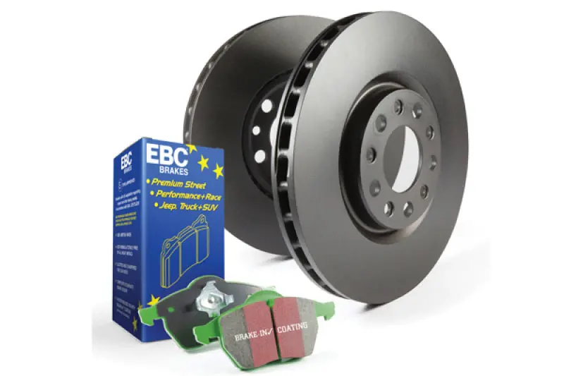 Ebc Greenstuff Brake Pad & Slotted Rotor Kit – S11 Series 1