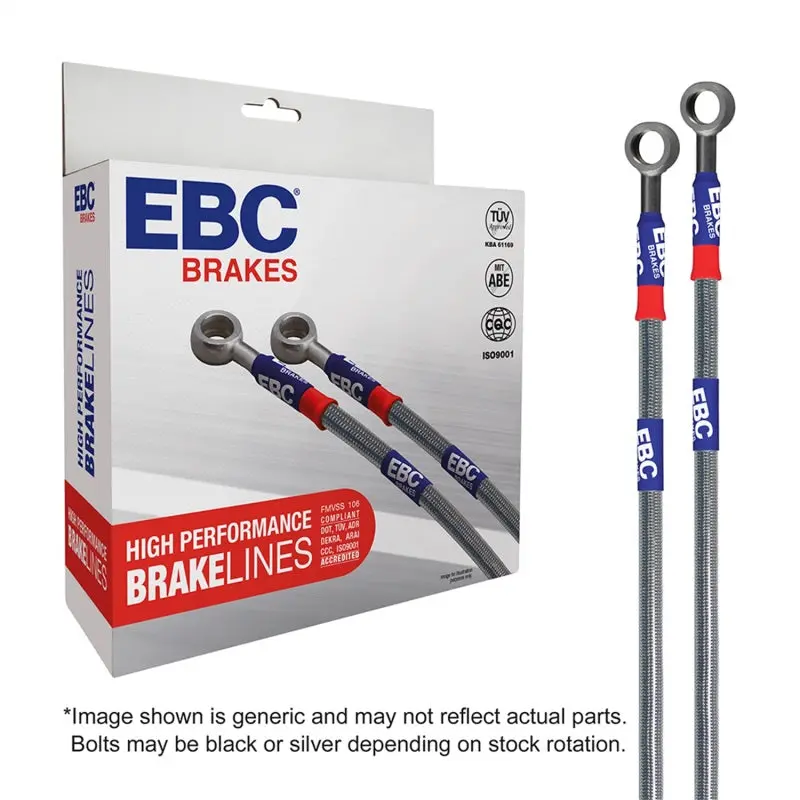 Ebc Stainless Steel Brake Line Kit For 1992–1994 Jeep Grand Cherokee 4.0L With Rear Drum Brakes 1