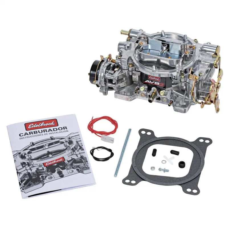 Edelbrock Avs2 500 Cfm Carburetor With Electric Choke – Satin Finish, Non-Egr Configuration 1
