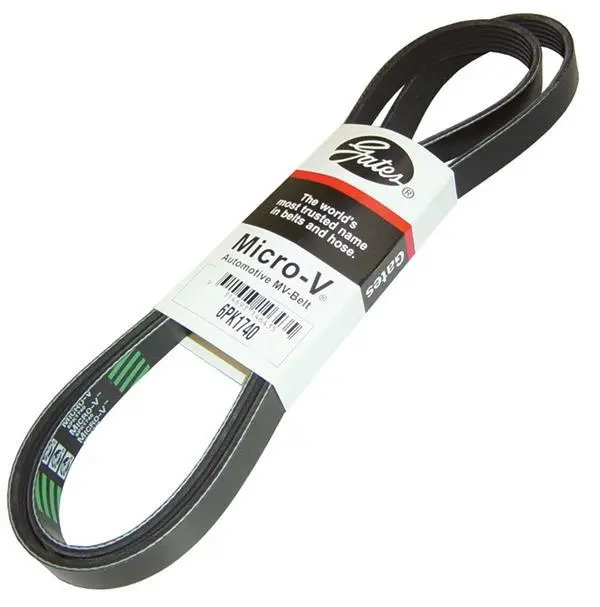 Gates Micro-V Serpentine Belt For Chrysler Pt Cruiser, Dodge Neon & Hyundai Tiburon (2001–2006) 1