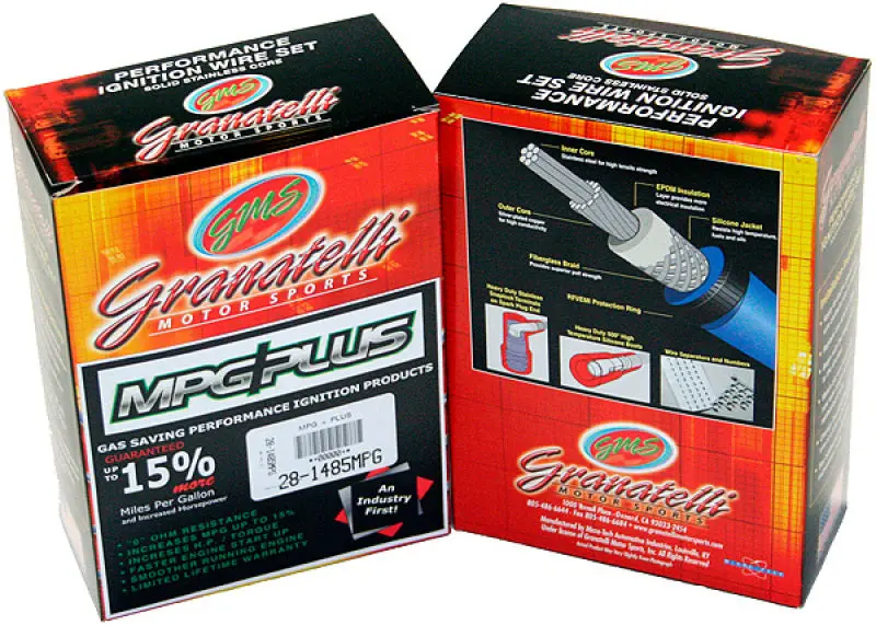 Granatelli Performance Ignition Wire Set For 2003–2006 Jeep Wrangler (2.4L 4-Cylinder) 1