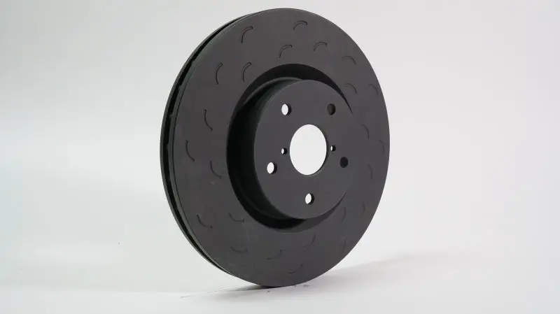 Hawk Talon Slotted Front Brake Rotors For 2005 Saab 9-2X Aero 1