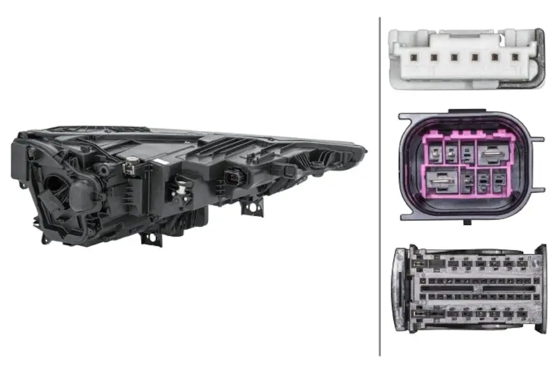 Hella Oem-Style Headlight Assembly For 2019–2022 Audi Q8 2