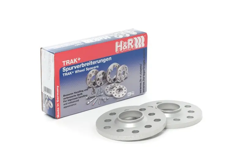 H&R Trak+ 20Mm Bolt-On Wheel Spacers For 4X100 Fitment – 54.1Mm Center Bore, 12X1.5 Thread 1