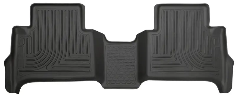 Husky Liners Weatherbeater Black Floor Liners For 2015 Chevrolet Colorado Crew Cab (Second Row) 1