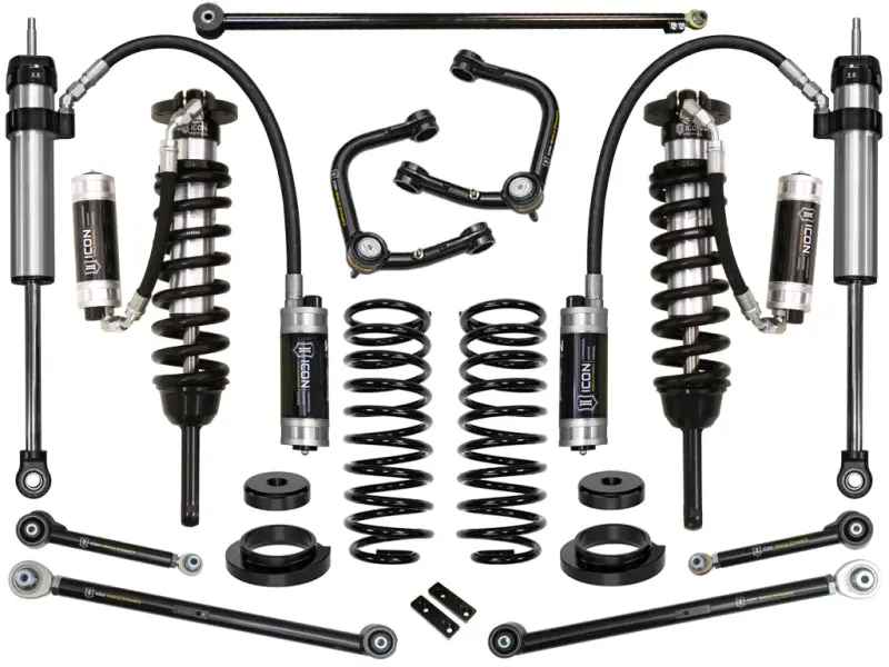 Icon Stage 7 Suspension System For 2003–2009 Lexus Gx470 – Adjustable 0–3.5" Lift With Tubular Upper Control Arms 1