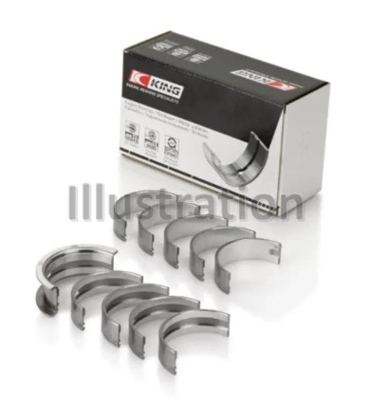 King Engine Bearings Mazda 626 F8 (Size +1.0Mm) Main Bearing Set 1