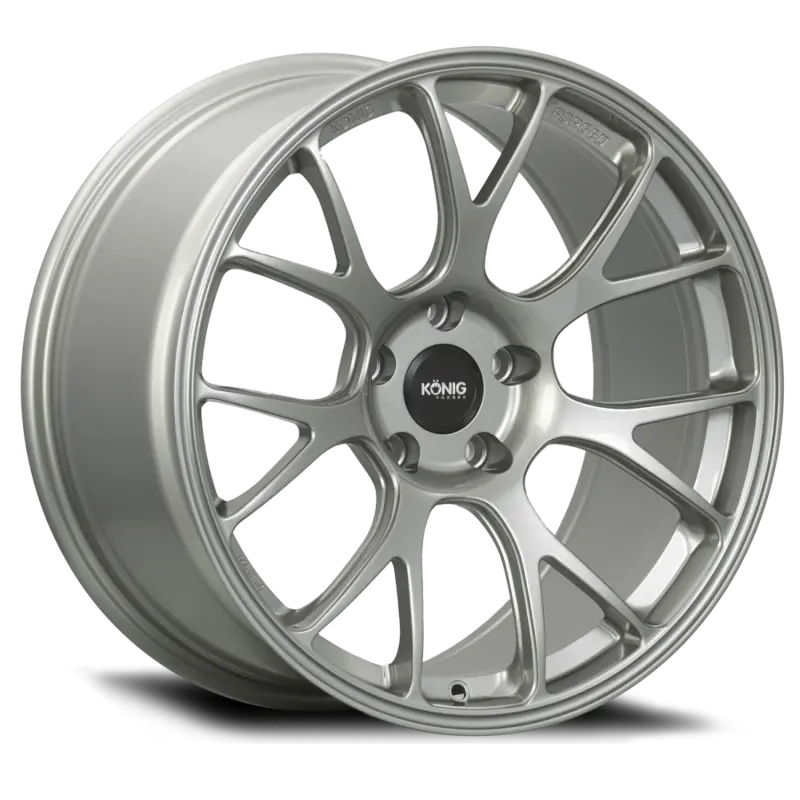 Konig Forged F1M Alloy Wheel – 19X12", 5X130Mm, +65Mm Offset, Ash Silver Knurled Bead 1