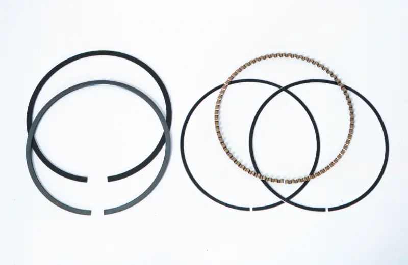 Mahle File-Fit Piston Ring Set: 4.440In Bore +.005In Over, Triple-Layer Gap Spec 1