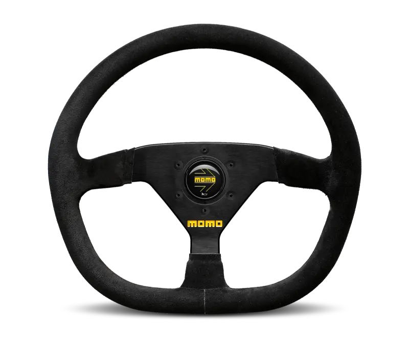 Momo Mod88 Steering Wheel – 320Mm Diameter With Black Suede Rim And Black Spokes 1