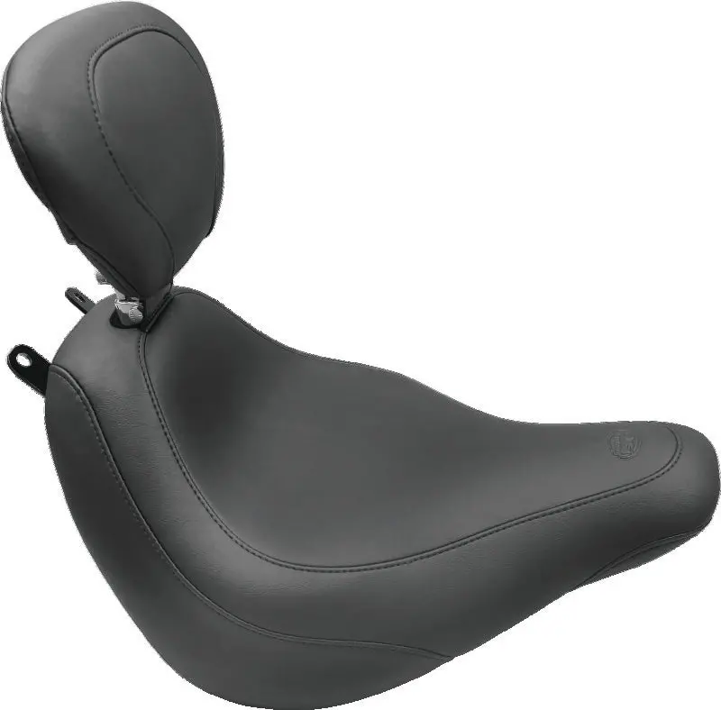 Mustang 1-Piece Standard Touring Seat For 2018–2019 Honda Gold Wing Gl1800 – Includes Driver Backrest, Black 1