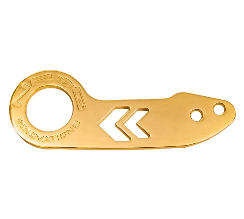 Nrg Universal Rear Tow Hook With Gold-Dipped Finish 1