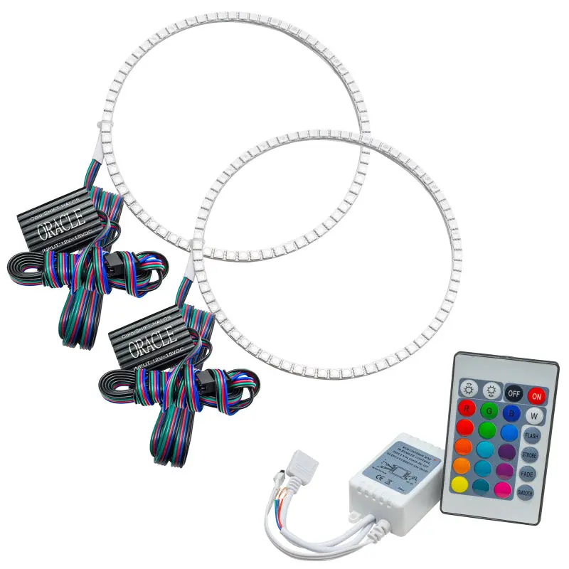 Oracle Colorshift Halo Lighting Kit For 2005–2010 Hummer H3 With Simple Controller 1