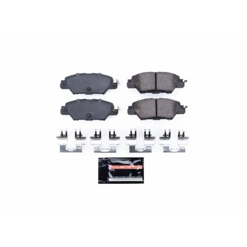 Power Stop Z23 Evolution Sport Brake Pads With Hardware For 2016–2019 Mazda Cx-5 Rear Axle 1