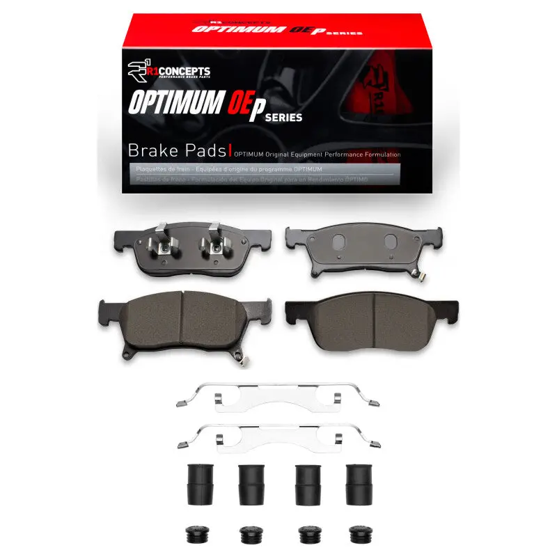 R1 Optimum Oe Front Brake Pad & Hardware Kit For 2019–2025 Subaru Ascent 1