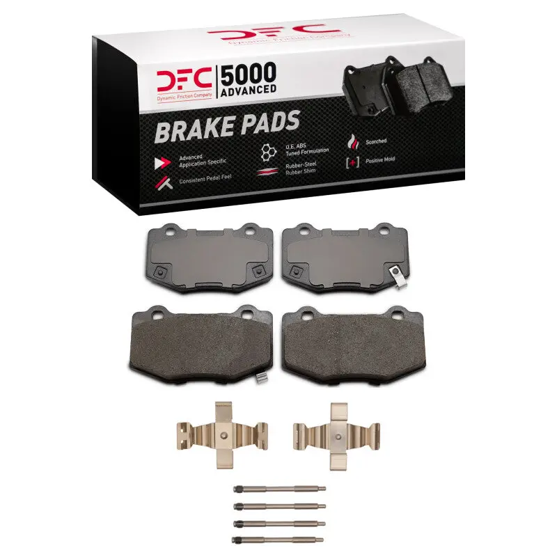 R1 Optimum Oe Rear Brake Pad & Hardware Kit – Compatible With 2014–2021 Chevrolet Camaro 1