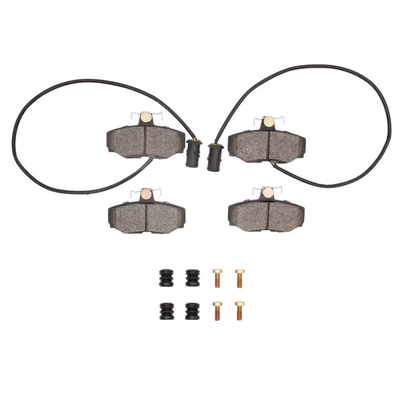 R1 Semi-Metallic Brake Pad & Hardware Kit – Rear, Jaguar Xj12 (1987) 1