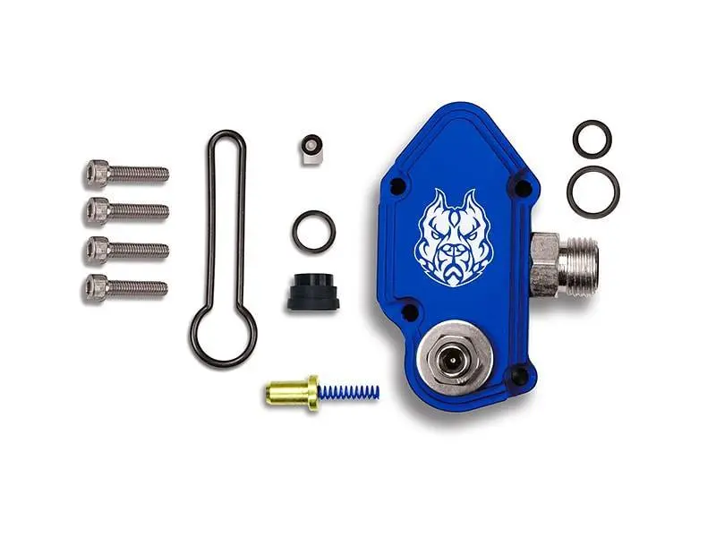 Sinister Diesel Blue Spring Kit For 2003–2007 Ford 6.0L Powerstroke – Includes Adjustable Billet Housing 1