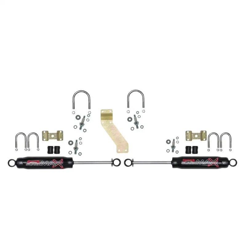 Skyjacker Max Dual Steering Stabilizer Kit For 1976–1977 Ford F-150 – Includes Black Cylinders And Mounting Hardware 1