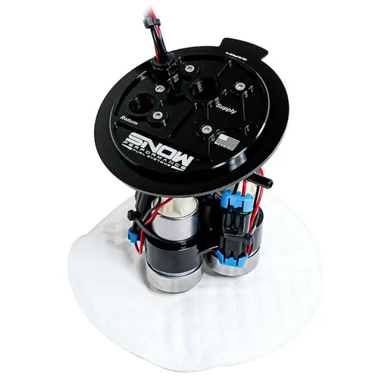 Snow Performance Dual-Pump Race Fuel Hat For 2005+ Dodge Charger & Challenger 1