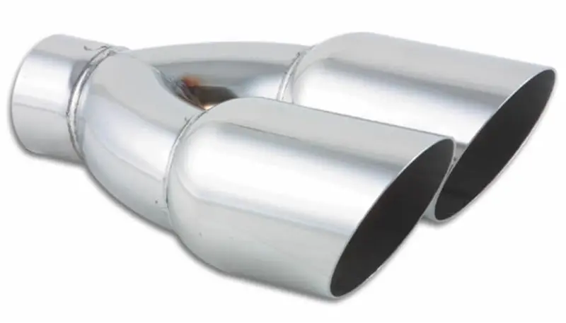 Vibrant 3.5-Inch Single-Wall Stainless Steel Exhaust Tip – Angle-Cut Design 1