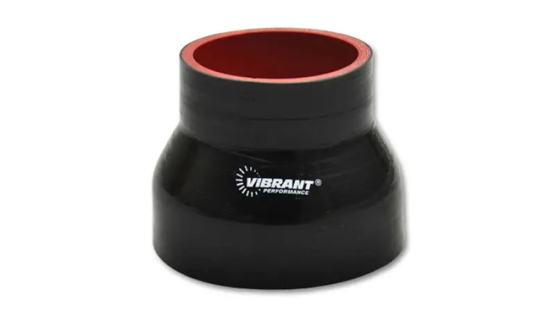 Vibrant Black Silicone Reducer Coupler – 2.25" To 1.75" Id, 3" Length 1