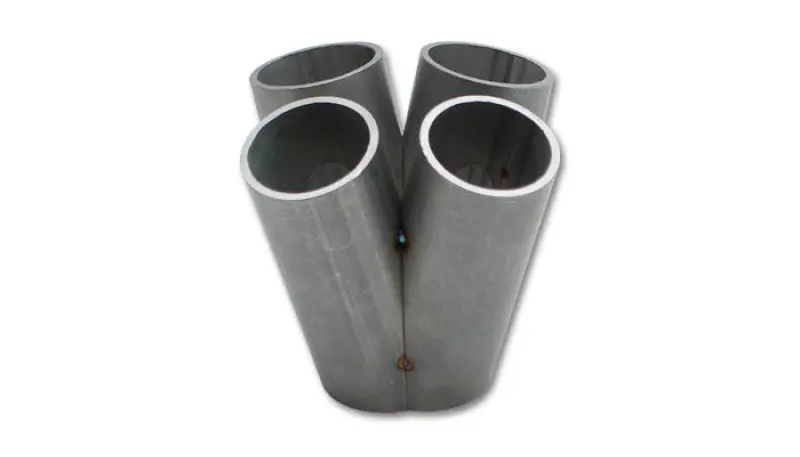 Vibrant Stainless Steel 4-Into-1 Turbo Manifold With T4 Divided Flange – 48Mm Od, 4.5-Inch Height 2