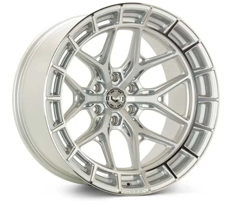 Vossen Hfx-1 Forged Aluminum Wheel – 22X12 Inches, 8X170 Bolt Pattern, Et-44 Offset, Silver Polished Finish 1