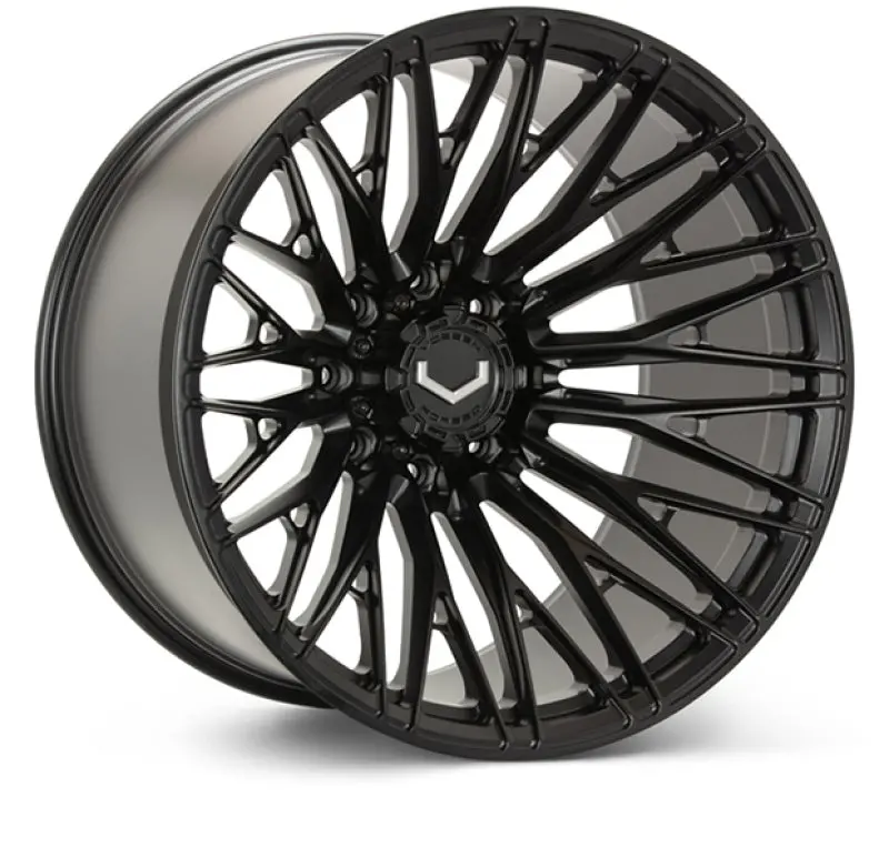 Vossen Vfx-04 Forged Alloy Wheel – 24X14", 8X180 Bolt Pattern, Et75 Offset, Satin Black Finish 1
