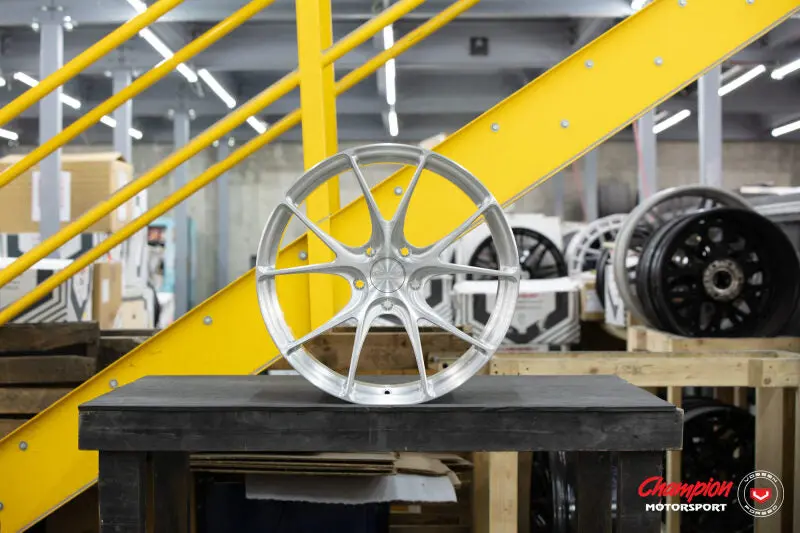 Vossen X Champion Rs74 Brushed Gloss Clear Rear Wheel – 21X11.5, Et50, 5X130 (Porsche Panamera Fitment) 1