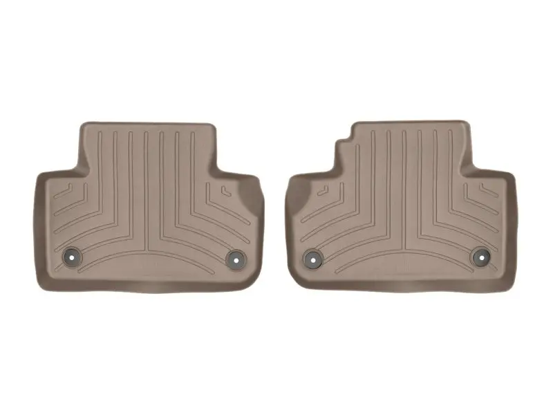 Weathertech Rear Floorliner For 2018+ Audi Q5/Sq5 – Tan Custom Fit 1
