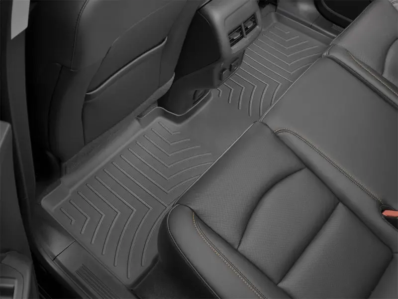 Weathertech Rear Floorliner For 2021+ Kia Sorento – Black Custom Molded Design 1