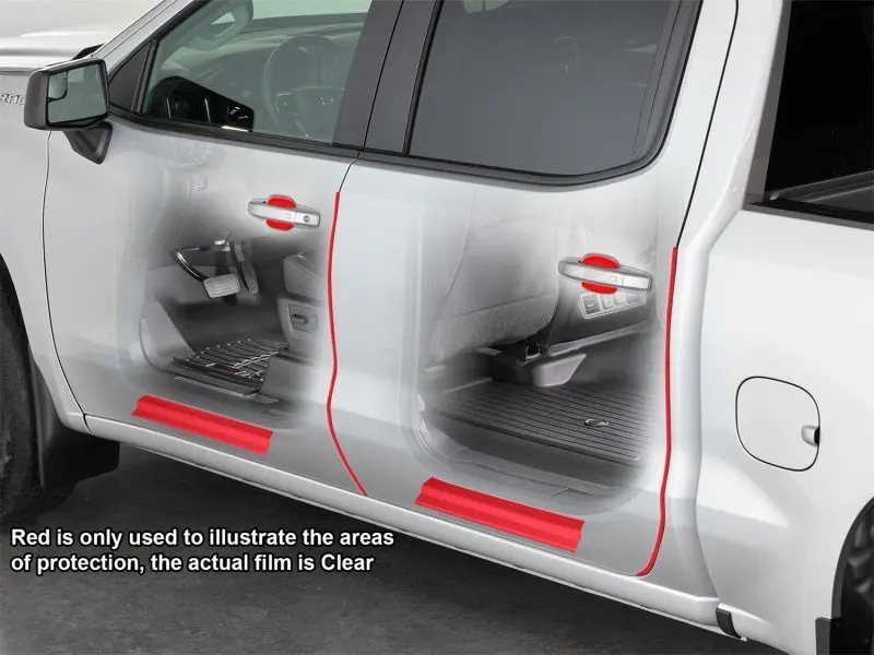 Weathertech Transparent Scratch Protection Kit For 2019+ Dodge Ram Classic 1