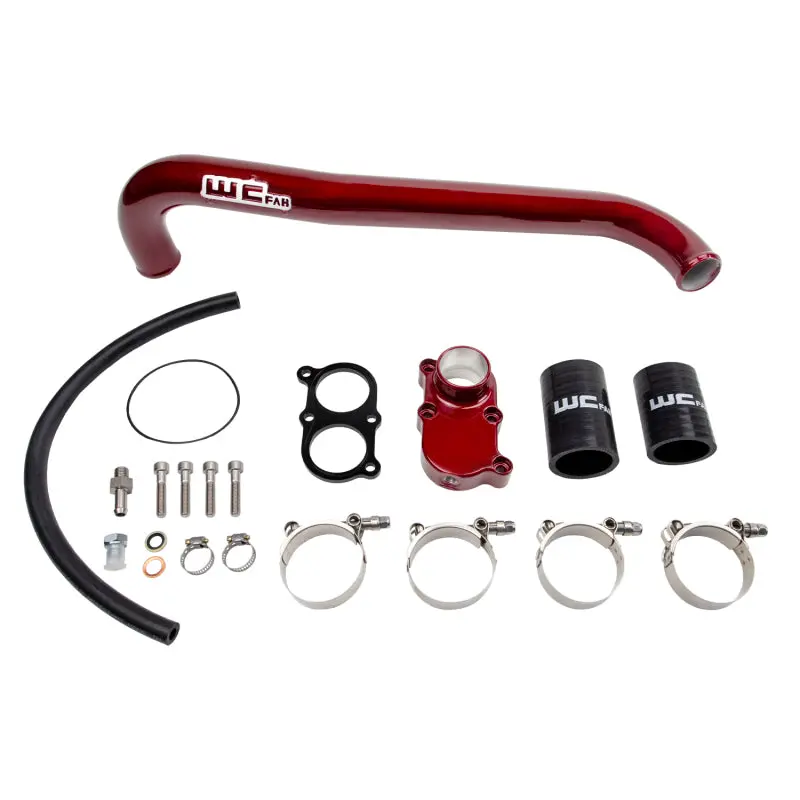 Wehrli 01-05 Duramax Lb7/Lly Thermostat Housing Kit - Bronze Chrome 1