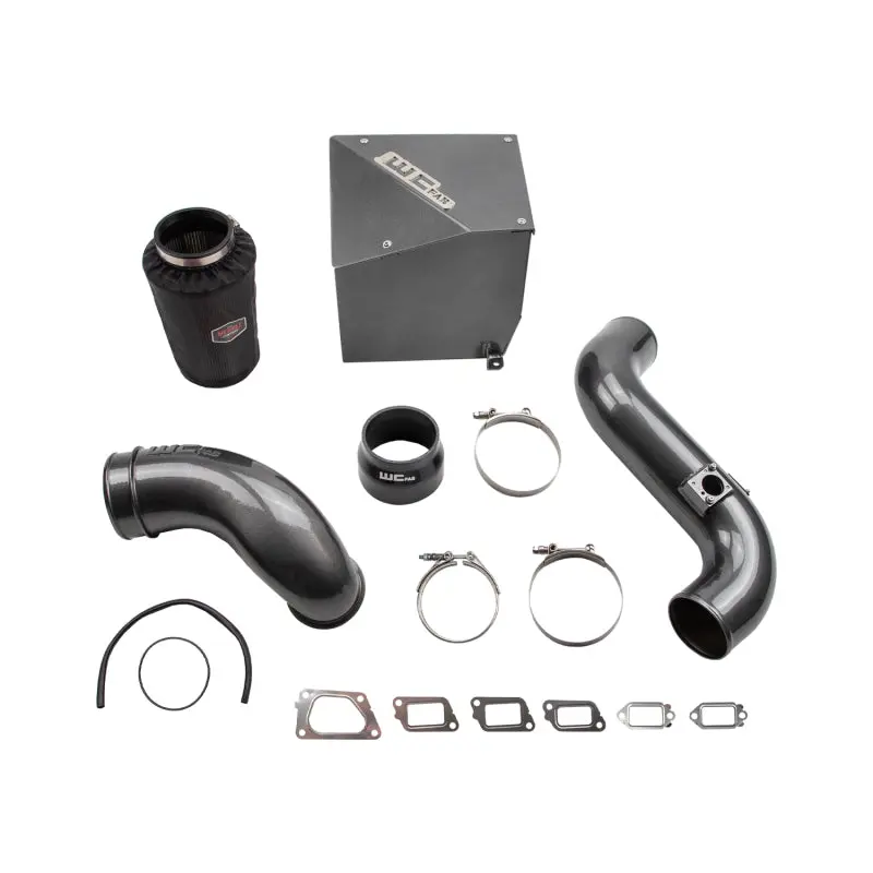 Wehrli 11-16 Chevrolet 6.6L Duramax Lml 4In Intake Kit Stage 2 - Candy Red 1