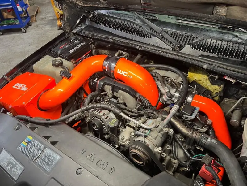 Wehrli Stage 2 Cold Air Intake Kit For 2004.5–2005 Duramax Lly – 4-Inch, Flat Black 2