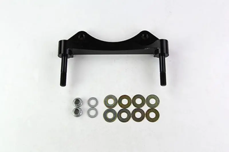 Wilwood Aero6 Caliper Bracket Kit Compatible With Bmw E46 And 14" × 1.25" Rotors 1