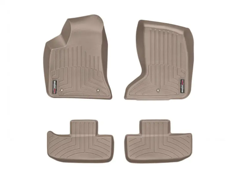 Wt Floorliner Custom-Fit Front Floor Mats – Tan 2