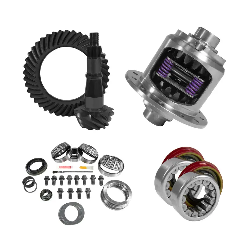 Yukon 9.5" Gm Rear Ring & Pinion Install Kit – 3.73 Ratio, 33-Spline Positraction W/ Bearings & Seals 1
